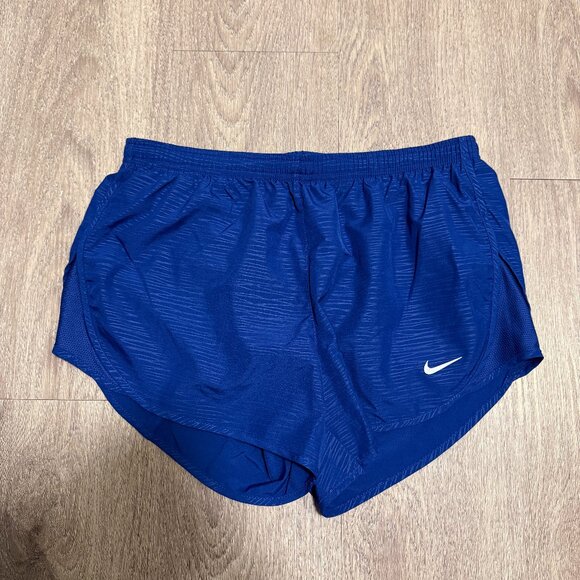 Nike Dri-FIT Blue Running Shorts - Picture 1 of 3